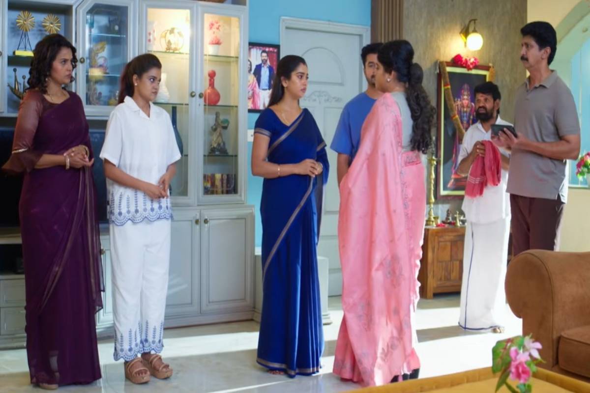 சுந்தரவள்ளிக்கு தெரியவந்த ரஞ்சித் பற்றிய உண்மை… மூன்று முடிச்சு பரபரப்பான சீரியல் புரொமோ